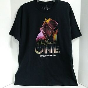 Michael Jackson ONE Cirque du Soleil Black T-Shirt Size XL *NWT*